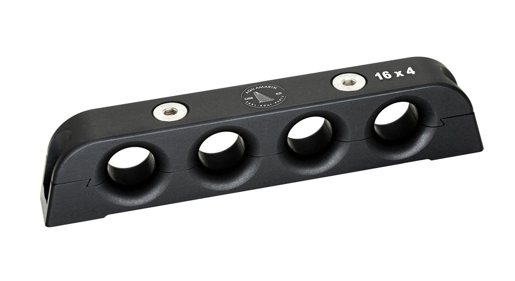 Kerl CNC Pasacabos cuádruple 16mm - Abierto