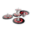 Ropeye Stick-On Bolt - Male/Female, SS316 Padeye