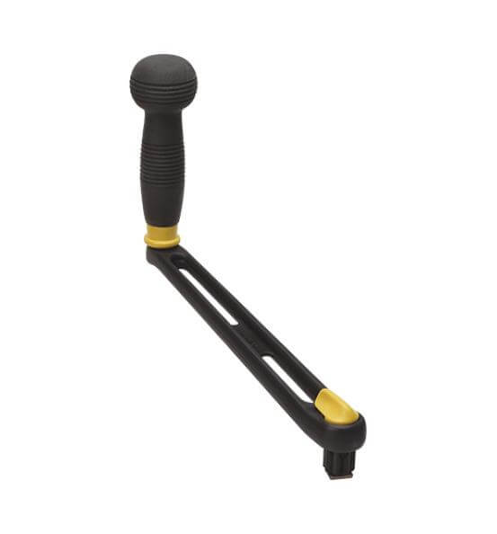 Manovella winch Antal - 250mm, Lock-In, A pomello, Alluminio