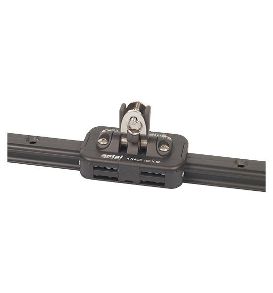 Antal 4Race 100 Travellerschlitten für Pin-Stop-Schiene 26x20