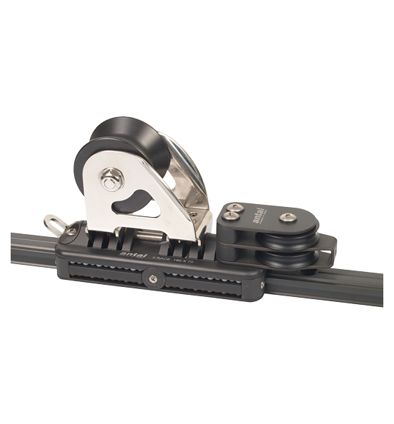 Carrello genoa Antal 4Race 190 - 31x21, controllo 4:1