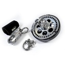 Facnor FX+2500 kit enrouleur - De bas en haut, tambour & émerillon