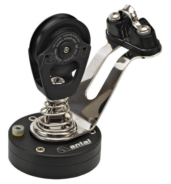 Poulie pivotante Antal - 60mm, taquet coinceur