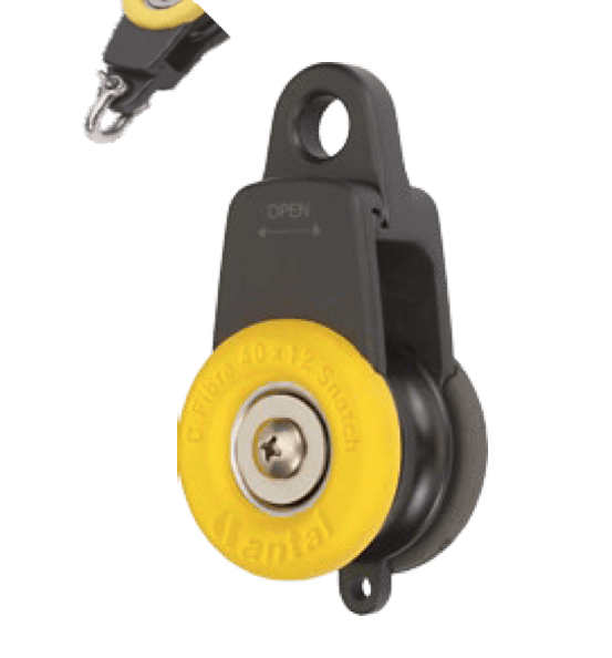 Antal Snatch Block Ø40 with Shackle