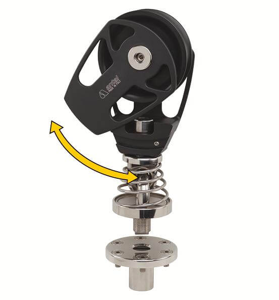 Antal Motón abrible Ø150 en Padeye atornillado