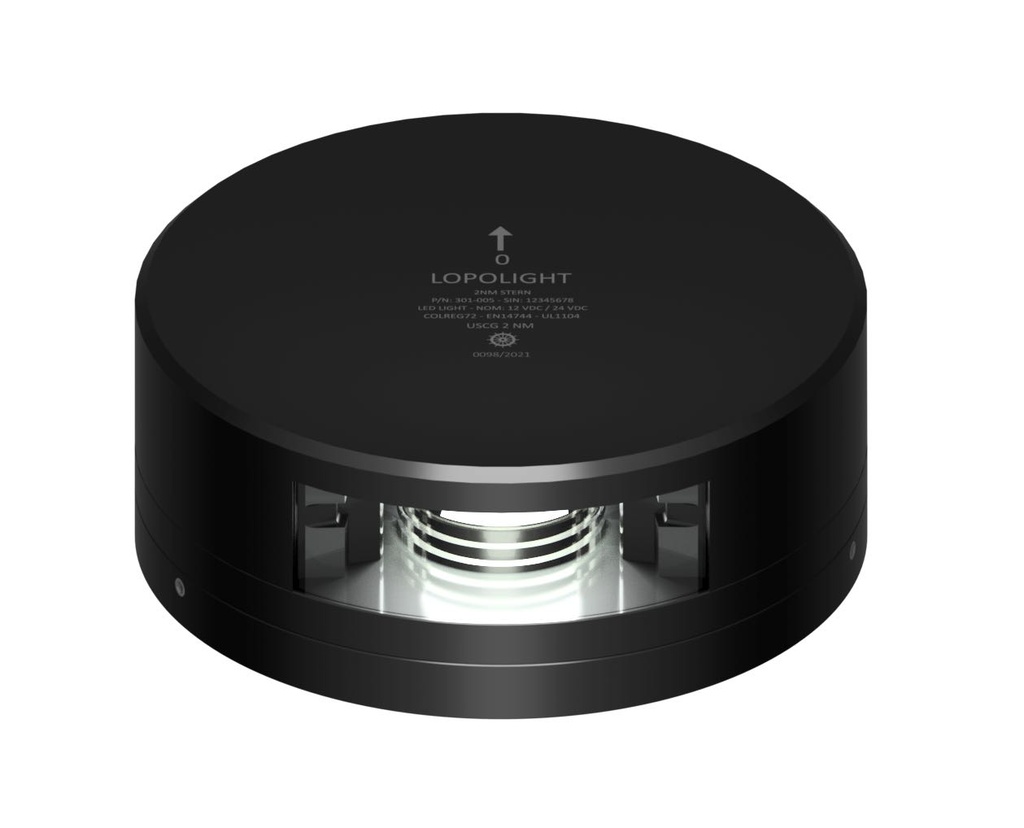 Lopolight 2nm 135° fanale di poppa con cavo 2.5 metri