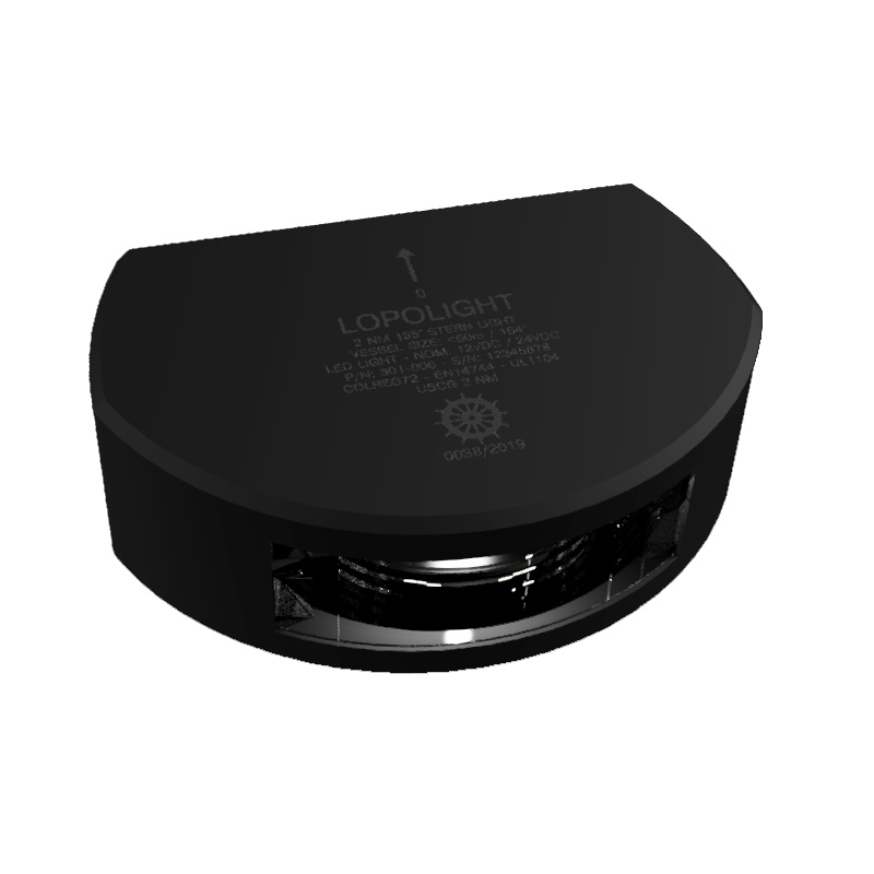Lopolight 2nm 135° luz de popa w/cable de 6 metros