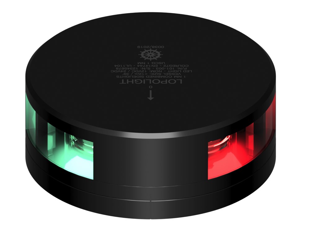 Lopolight 2nm Combined sidelights with 2.5 meter cable