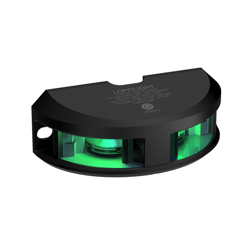 Lopolight 2nm 180° luz verde w/cable de 6m