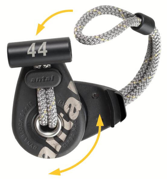 Antal Dynablock 44mm Avec boucle Dyneema