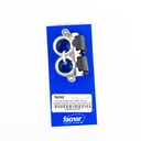 Facnor Pasacabos doble para candelero, 25mm
