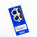 Facnor Pasacabos doble para candelero, 28mm