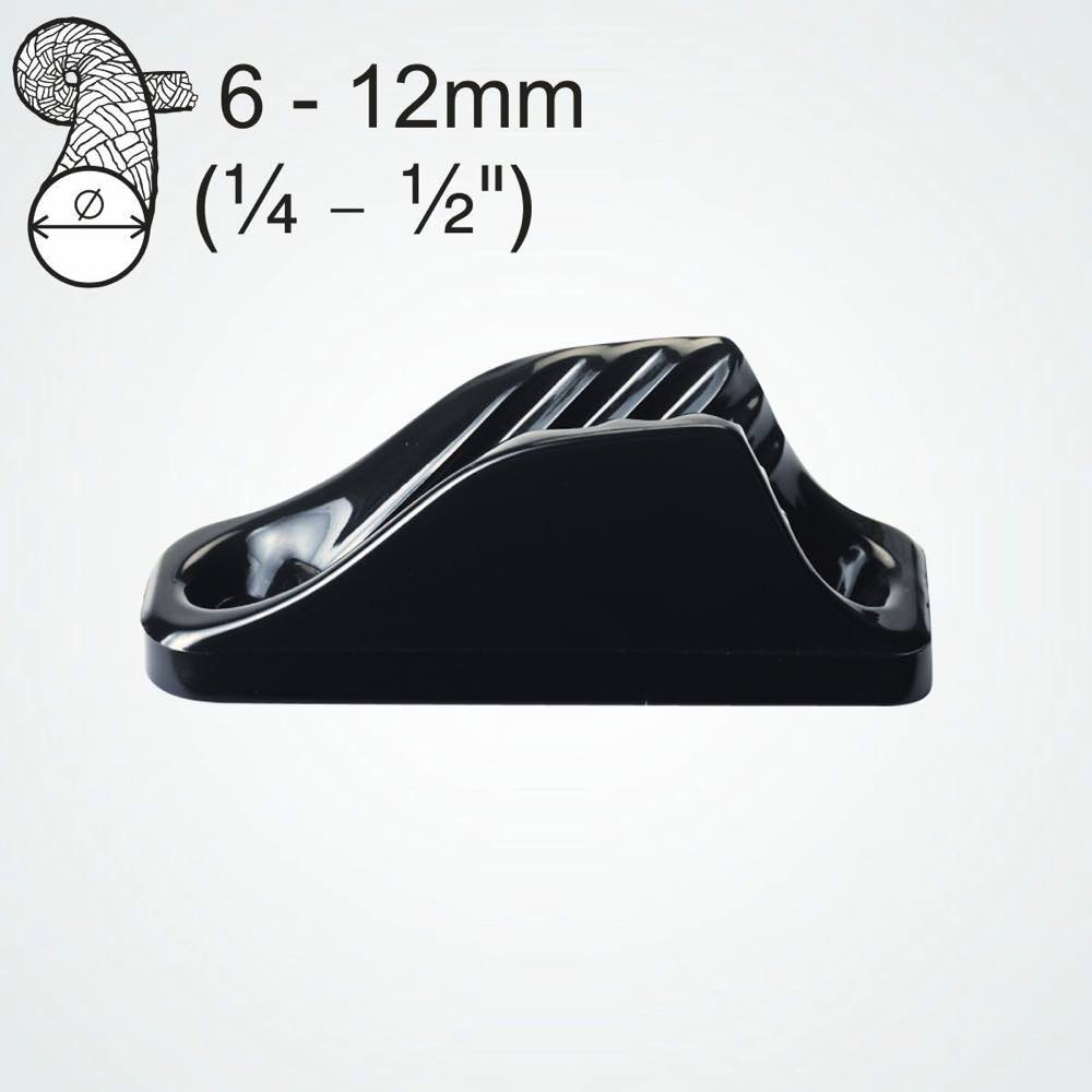 Clamcleat CL201 V-cleat verticale in nylon per cime da 6–12mm