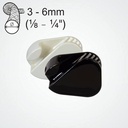 Clamcleat CL223 Mordaza de lazo de nylon para cabos de 3-6mm