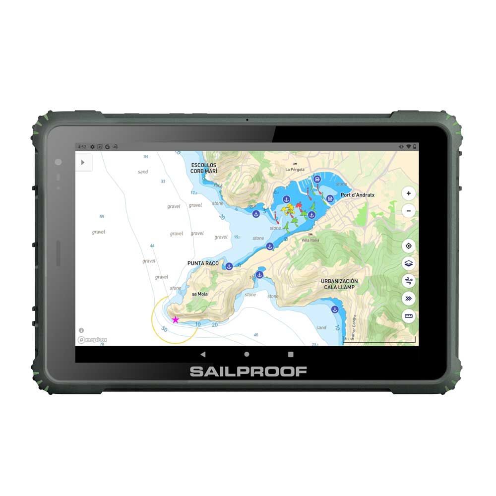 SailProof Tableta náutica robusta 10" - 4G