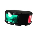 Mantagua NAVISLIM 2NM Feu de côté combiné (Rouge & Vert 112,5°) - Montage horizontal