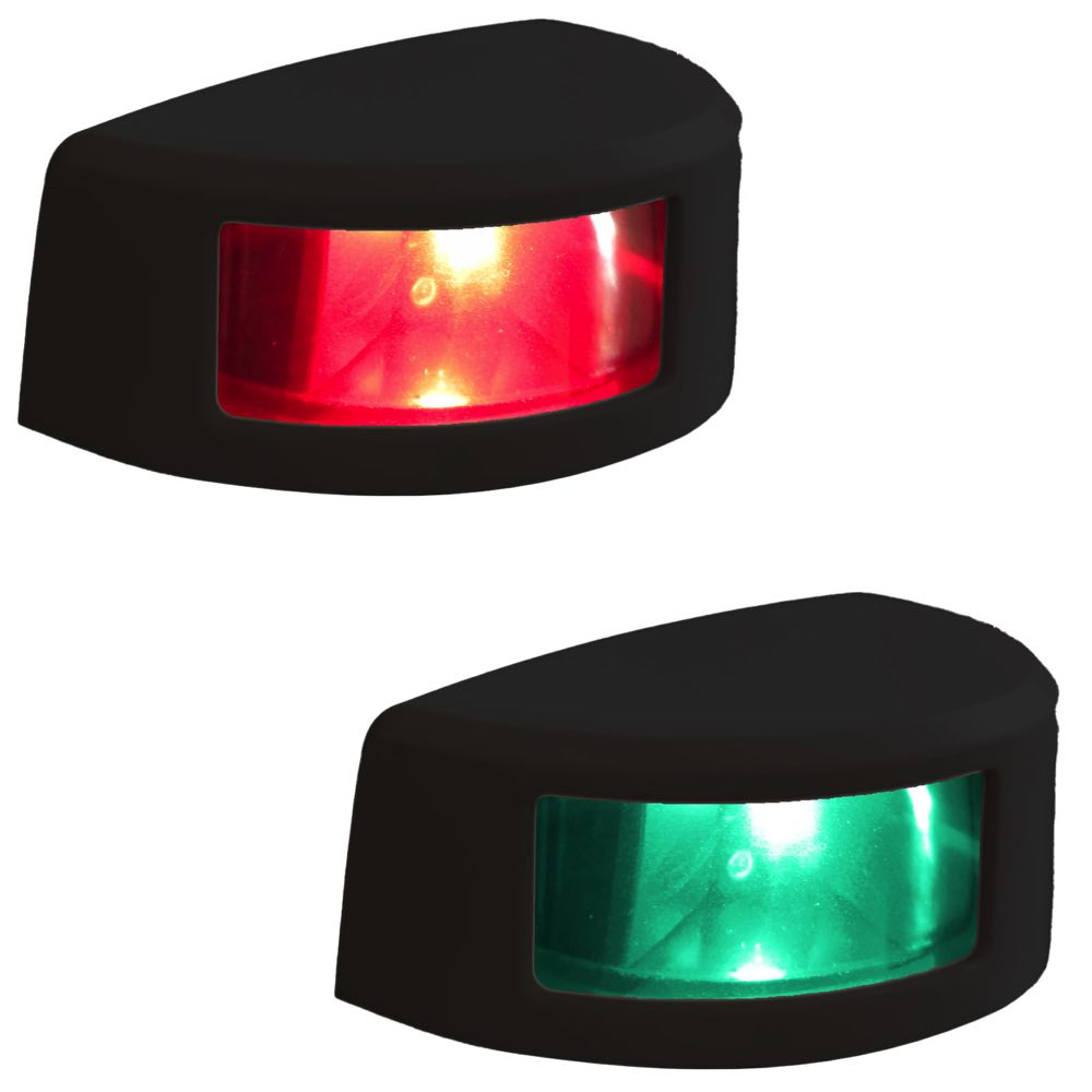 Mantagua NAVISLIM 2NM Kit fanali di via sinistro e dritta (Rosso + Verde 112,5°) - Montaggio orizzontale