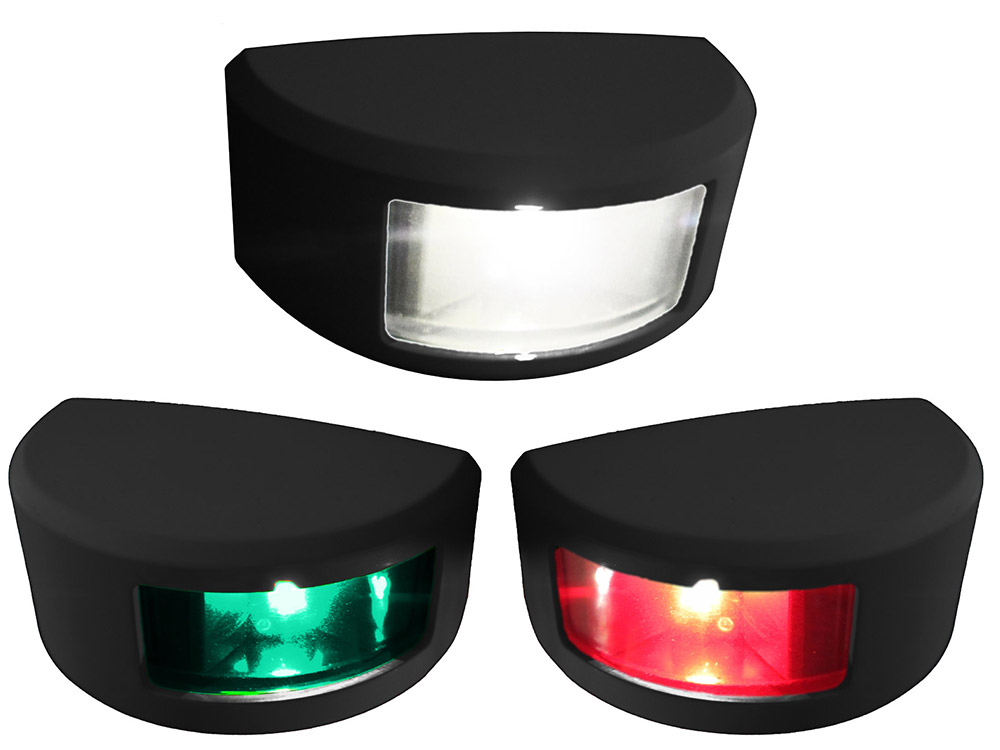 Mantagua NAVISLIM 2NM Port, Starboard and Stern Light Kit - Vertical mount