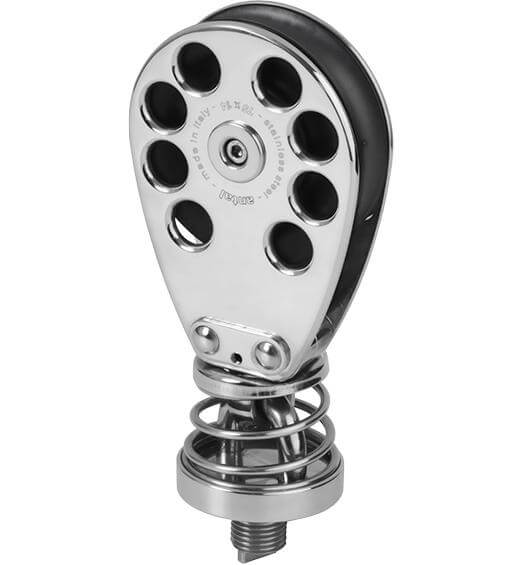 Antal SS Classic Motón simple Ø75 en cáncamo roscado