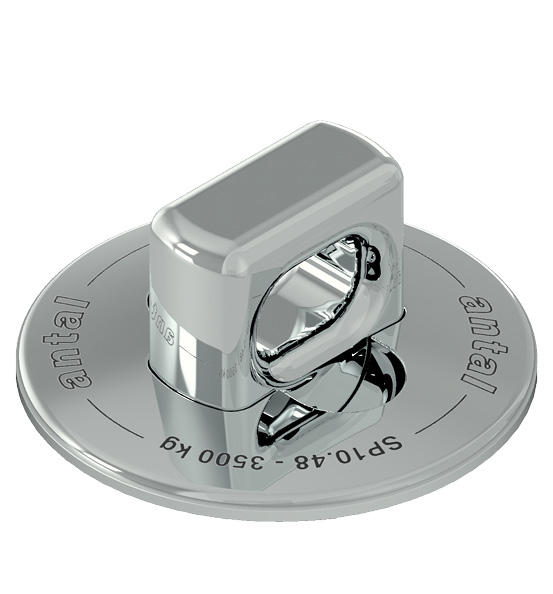 Antal Padeye de pont affleurant - 10mm