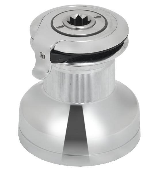 Antal 30 1-Gang Self-Tailing verchromte Bronze-Winsch