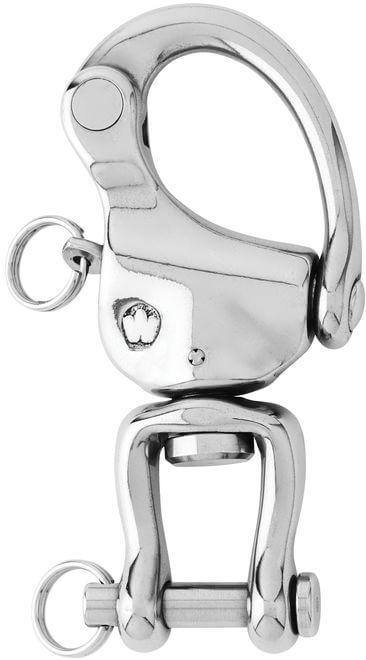 Wichard HR snap shackle - With clevis pin swivel - Length: 90 mm