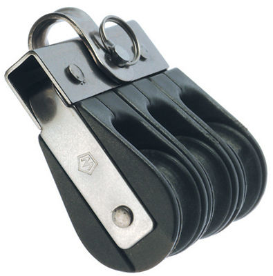 Wichard Dreifach-Kugellagerblock - Scheibe 25 - feste Öse