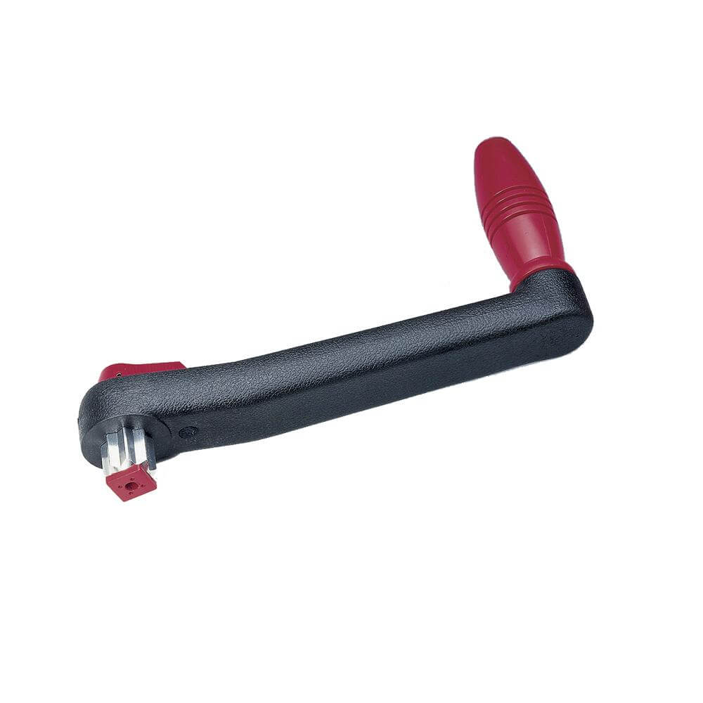 Manovella winch Barton - 290mm, con bloccaggio, singola, plastica