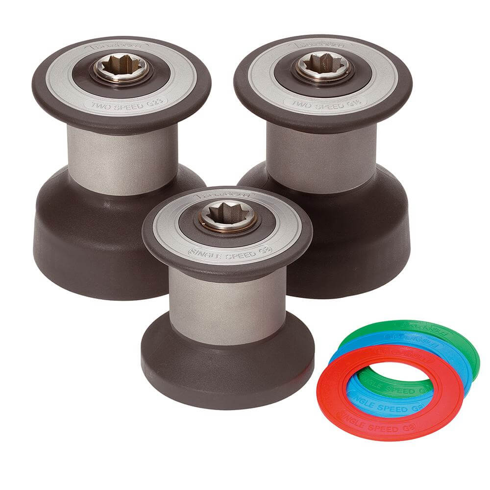 Barton 8 Winch composito 1 velocità a tamburo liscio senza campana