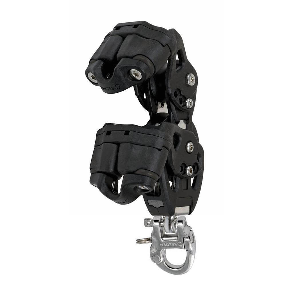 Selden bozzello a doppia camma a bronzine per cima avvolgibile fino a 12mm