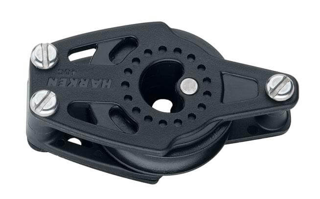 Harken 40mm Carbo Air Block - Wange, Bügel, einfach