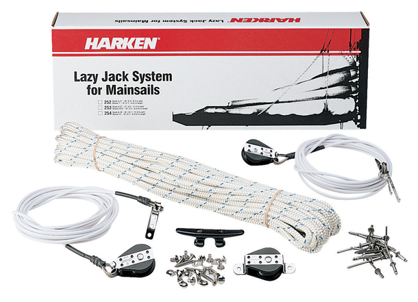 Harken Medium Lazy Jack Kit (Boom 3m - 5m)