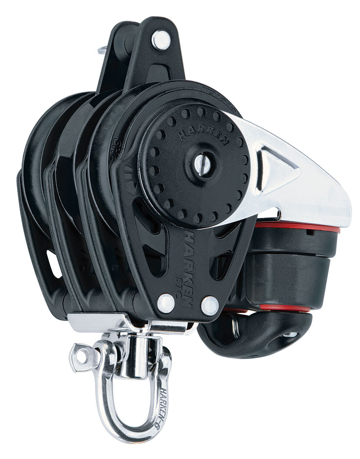 Harken 57mm Triple Carbo Ratchamatic with Cam & Becket