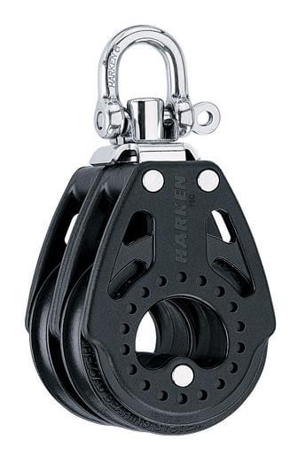 Harken 75mm Bozzello Carbo Doppio