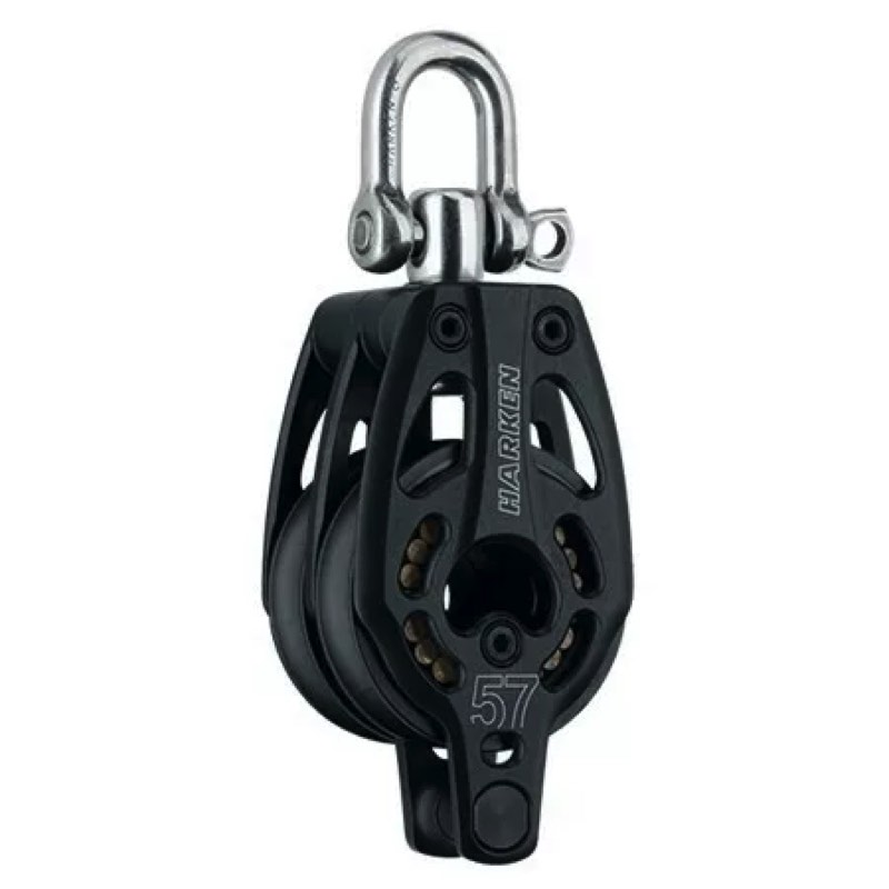 Harken 57mm Bozzello High Load Doppio con Becket