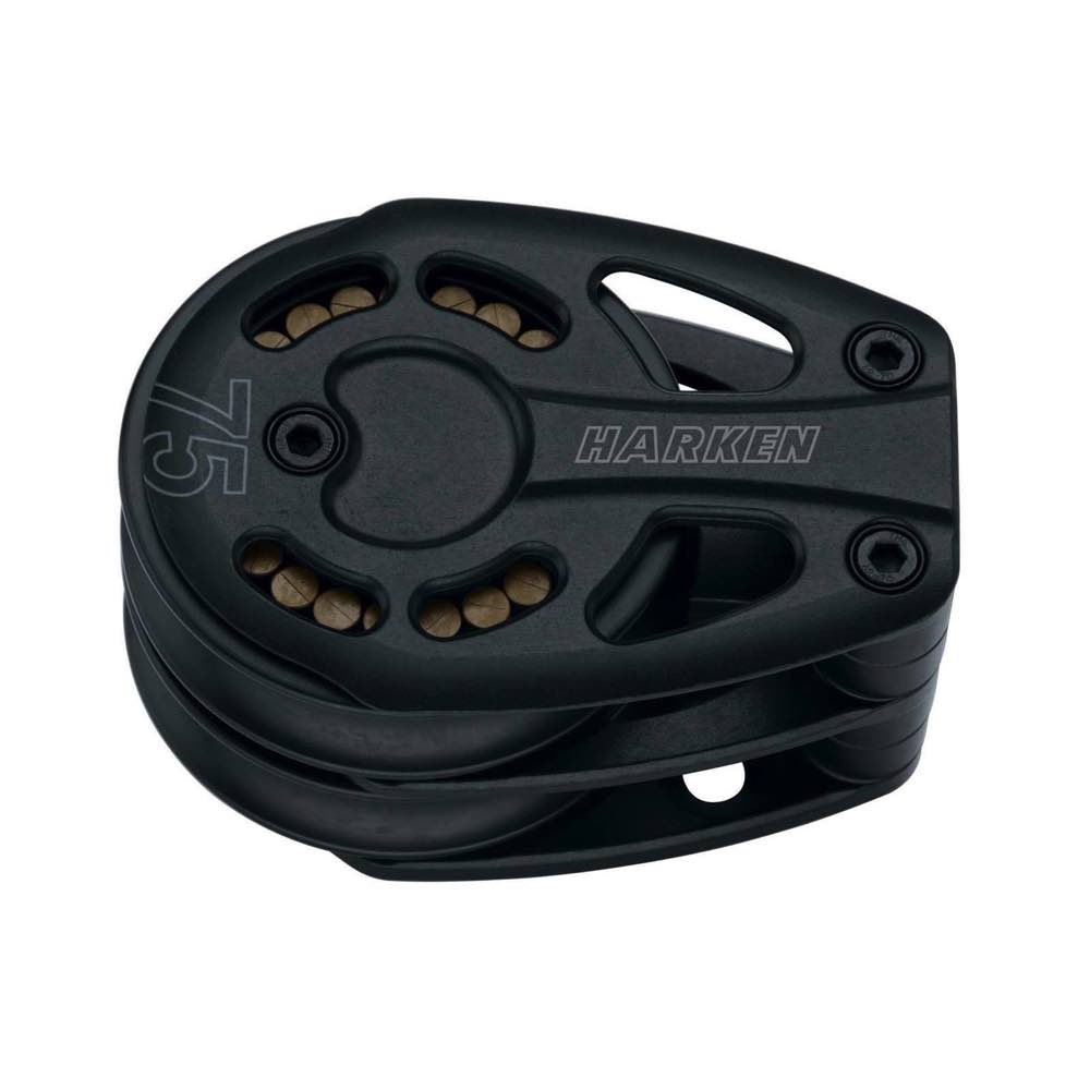 Harken 75mm Black Magic Air Double Footblock