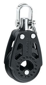 Harken 29mm Carbo Air Block - tête émerillon, simple