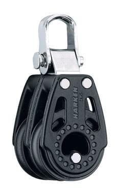 Harken 29mm Carbo Air Block - Fester Kopf, doppelt