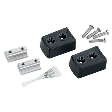 Harken 27mm Kit de butées de fin de rail — Gorge de mât plate, Fixe, Selden  