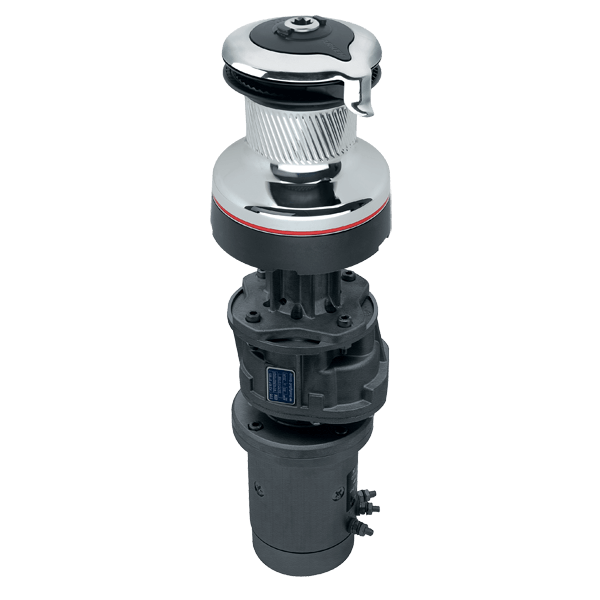 Harken 60 Eléctrico 3 velocidades (Vertical) 24V Winche Radial cromado (Manual 3 velocidades)