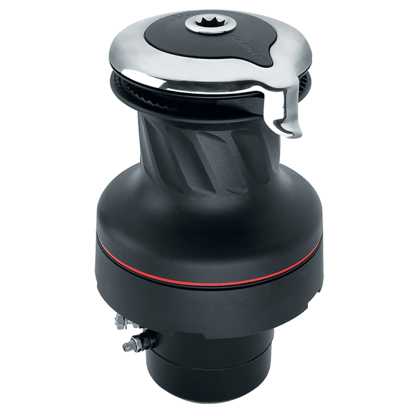 Harken 90 Eléctrico 1 Velocidad (Vertical) 12V Winche Unipower Radial de Aluminio (Manual 1 Velocidad)
