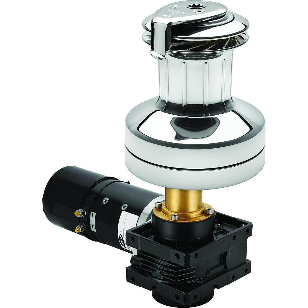 Andersen 62 1-Speed Electric (Horizontal) 12V Acciaio Inox E1 Winch (2-Speed Manual)