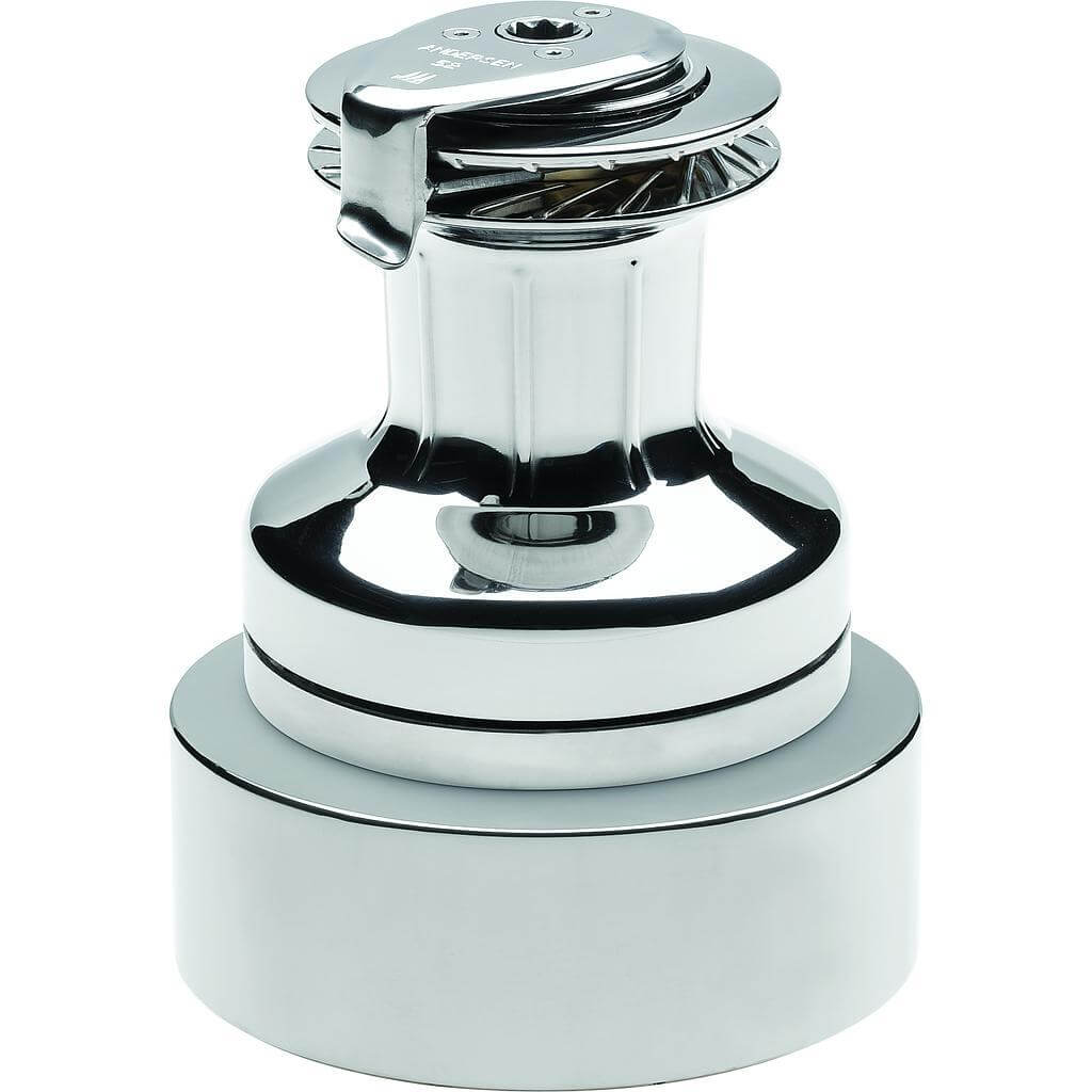 Andersen 52 Variable Speed Electric (Compact) 24V Stainless Steel Above Deck Winch (2-Speed Manual)