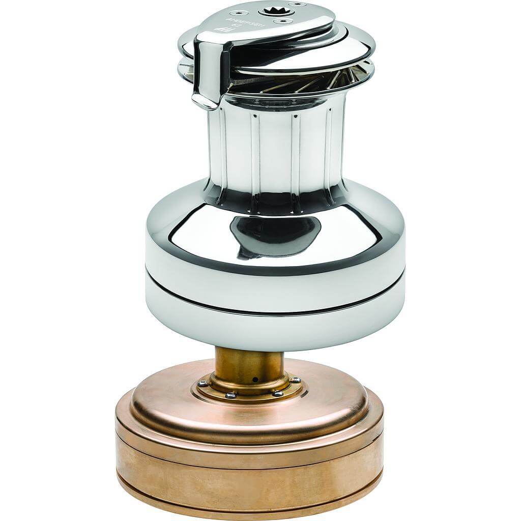 Andersen 62 Eléctrico de Velocidad Variable (Compact) 24V Acero inoxidable Winche Bajo Cubierta (Manual 2 Velocidades)