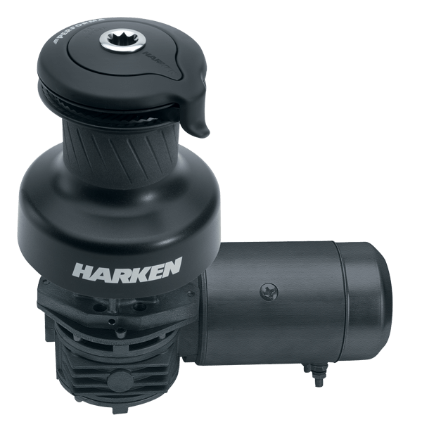 Harken 46 2-Speed Electric (Horizontal) 12V Aluminium Performa Winch (2-Speed Manual)