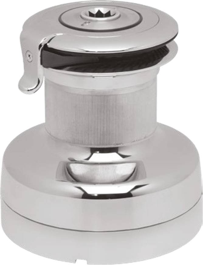 Antal 62 3-Gang Self-Tailing verchromte Bronze Classic Winsch