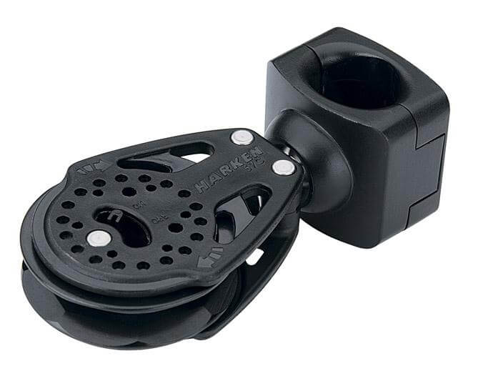 Harken Bloque Carbo 57mm - Montaje en candelero, carraca