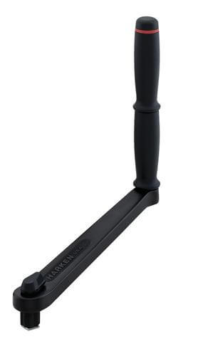 Maniglia winch Harken - 254mm, Lock-In, Doppia impugnatura, Alluminio