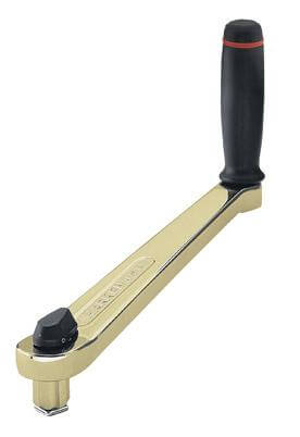 Manivela de winche Harken - 254mm, Lock-In, Grip estándar, Bronce