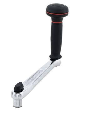 Manivelle de winch Harken - 203mm, Lock-In, Speed Grip, chrome
